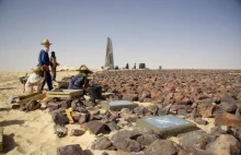 Ułożyli "pomnik" na pustyni, widzialny w Google Maps