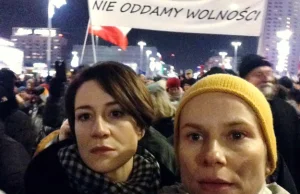 Aktorzy przeciw władzy. Magdalena Cielecka, Maja Ostaszewska, Jacek...