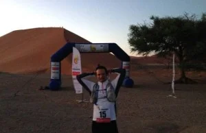 100 km biegu przez pustynie Namibii