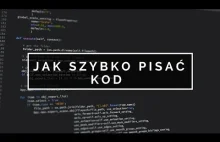 Jak szybko pisać kod