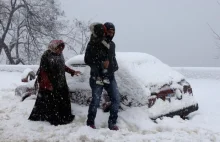 Ulewy i burze śnieżne na Bliskim Wschodzie
