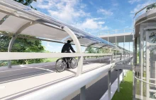 Współzałożyciel Google chciał zbudować napędzany gazem hyperloop dla rowerzystów