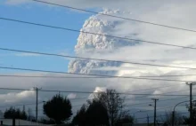 W Chile wybuchł wulkan Puyehue