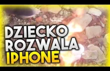 DZIECKO ROZWALA IPHONE RODZICÓW!