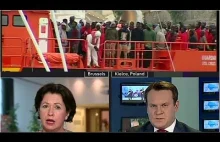 Dominik Tarczyński.Debata w Angielskiej stacji TV na temat imigracji...