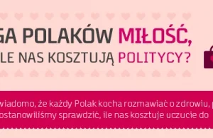 Droga Polaków miłość, czyli ile nas kosztują politycy