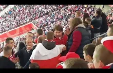 Bójka kibiców na meczu Polska-Czarnogóra 4:2