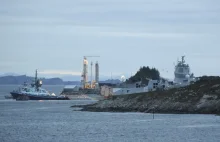 Fregata rakietowa zderzyła się z tankowcem u wybrzeży Norwegii