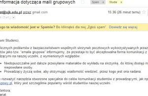MailGrupowy.pl sp. z o.o. podszywa się pod rektora