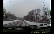 Wypadek w Wilkanowie 02.01.2017