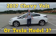 2017 Chevy Volt czy Tesla Model 3? TEST (The 8-Bit Guy)