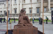 Londyn: "Błotny żołnierz" przypomina o tragedii bitwy pod Passchendaele