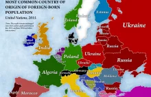 Skąd pochodzą imigranci w poszczególnych krajach Europy?