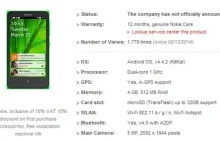 Nokia z Androidem: wyciekła nazwa, zdjęcie, cena i specyfikacja. Odpowiedź...