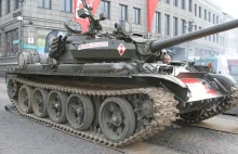 Czołg T-55 z instalacją LPG