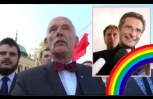 Janusz Korwin-Mikke masakruje księdza-geja