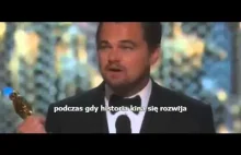 Leonardo DiCaprio odbiera Oskara 2016 [POLSKIE NAPISY] - Oscars 2016