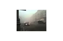 Buran (silny i mroźny wiatr) w Moskwie!