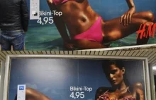 W Hamburgu na bilboardach H&M doklejono paletę narzędzi z Photoshopa