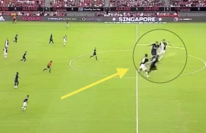 Super gol Harry'ego Kane'a w meczu z Juventusem [VIDEO]
