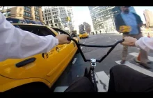 GoPro BMX Bike Riding in NYC Traffic
