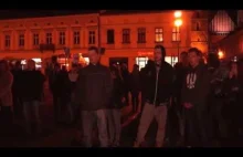 Nowy Sącz. Manifestacja przeciw imigrantom