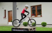 Mikołaj Woźniak- Trial rowerowy (6 lat) - Trial bike rider...