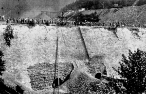 Sztuczna zapora na Dolnym Śląsku ma prawie 100 lat