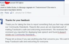 Podwójne standardy Facebooka. Krytyka islamu - NIE obrażanie katolików - TAK