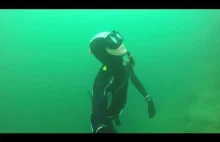 Freediving in flooded mine - Freediving na luzie (08.2016