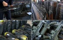 Hiszpańska polica skonfiskowała arsenał broni gotowej do sprzedaży terrorystom