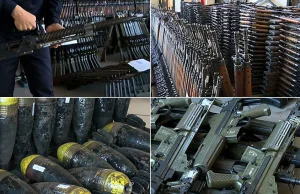 Hiszpańska polica skonfiskowała arsenał broni gotowej do sprzedaży terrorystom
