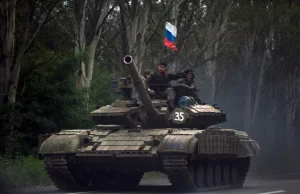 Rosyjskie czołgi próbowały przekroczyć granicę z Ukrainą.