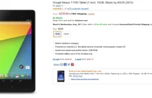 Nowy Nexus 7 wysyłany bezpośrednio z Amazonu