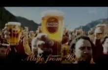 Stara już reklama piwa Carlton Draught