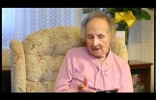 100 letnia kobieta opowiada o tym, co w tym wieku utrzymuje ją w dobrej formie