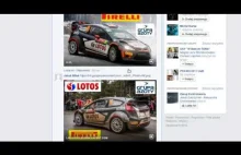 Szturm fanów Kubicy na oficjalny fanpage WRC