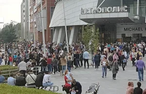 Ewakuacja tysięcy mieszkańców Moskwy. Zagrożenie bombowe
