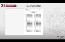 Wybory do Sejmu RP i do Senatu RP 2015 - Technika głosowania SEJM