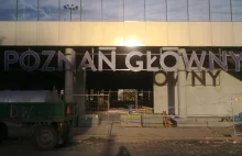 Nowy dworzec w Poznaniu to i nowe litery w polskim alfabecie...