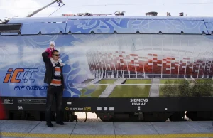 Parada lokomotyw w barwach Euro [wideo, zdjęcia]