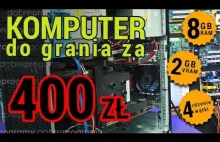 Komputer do grania za 400zł