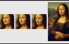 Mona Lisa przywrócona do życia za pomocą sztucznej inteligencji.