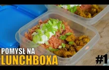 Pomysł na Lunch Boxa #1- Ryż z kurczakiem z sosem chrzanowym