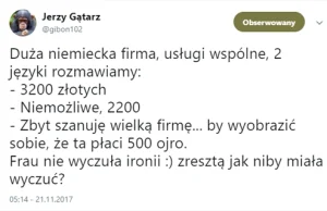 Duża niemiecka firma, wymagane 2 j. obce, oferuje w Trójmieście pracę za 2,2 tys