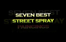 Seven Best Street Spray Paintings #1