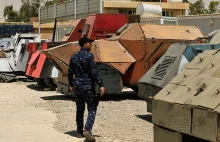 ‘Mad Max’ Dżihad: Przechwytywane pojazdy bojowe ISIS eksponowane w Mosulu