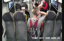 Wrocław: kobieta zaatakowała konduktorów w pociągu [WIDEO
