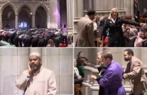 Muzułmańska modlitwa w katedrze. Chrześcijanka zaczęła krzyczeć - Wideo...