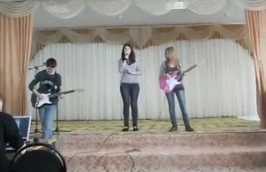 Rosyjski cover Final Countdown (chyba)